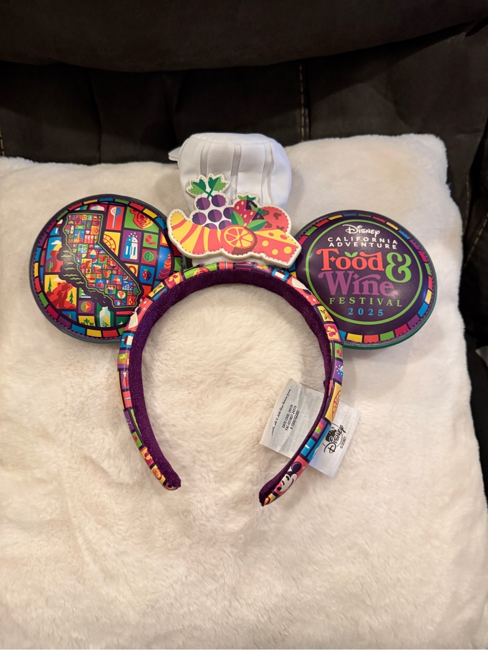 Disney Food & Wine Festival 2025 Mickey Ear Headband